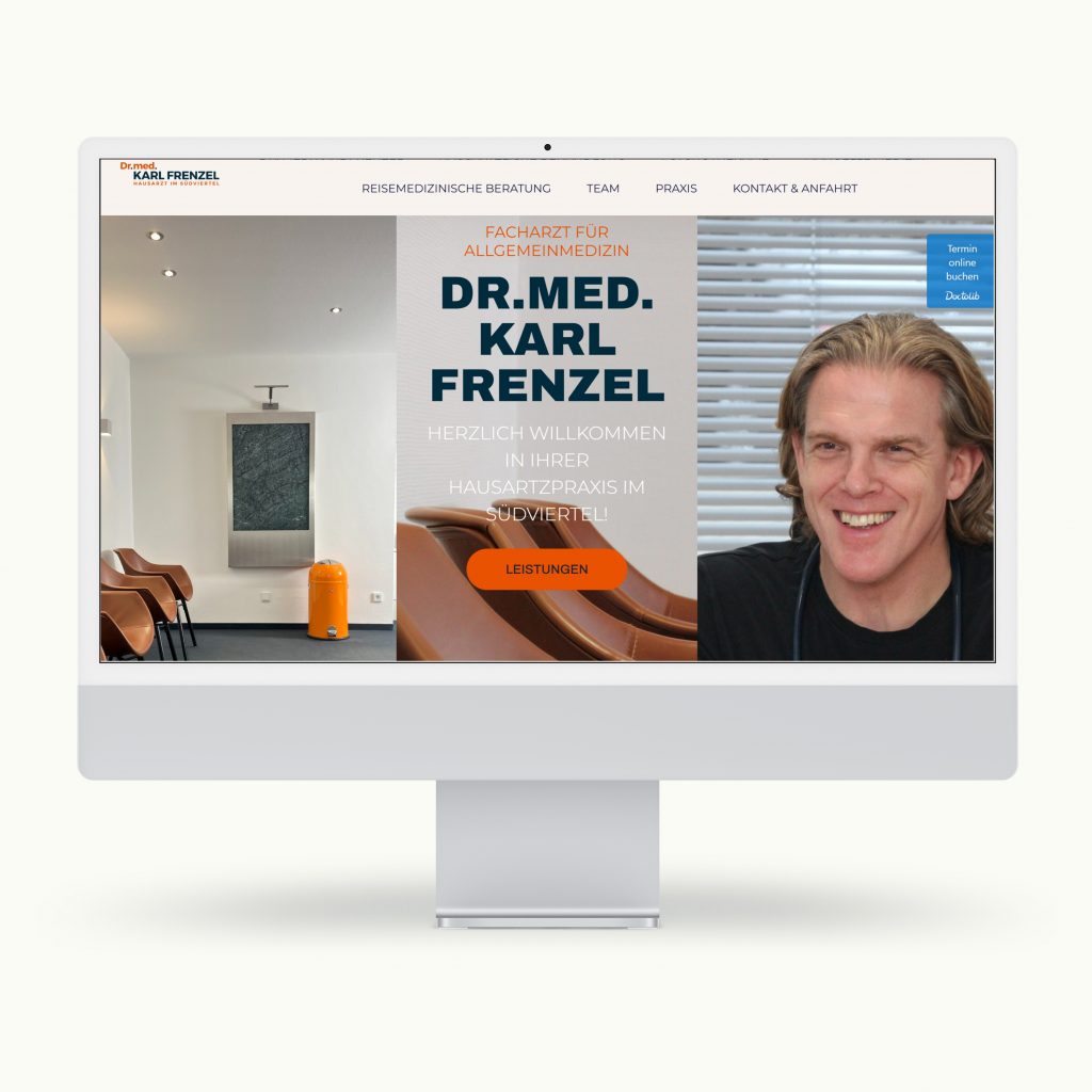 Wordpress Webdesign für Mediziner