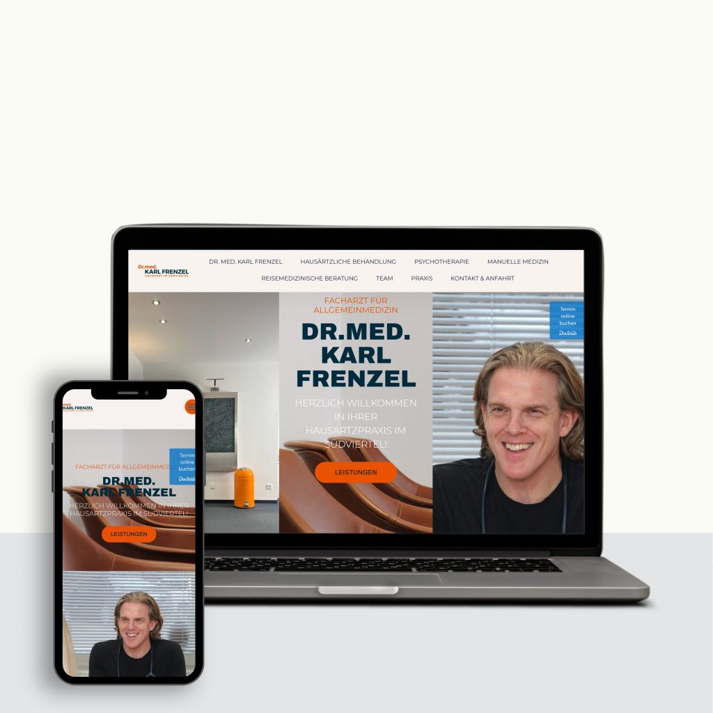 Webdesign für Mediziner